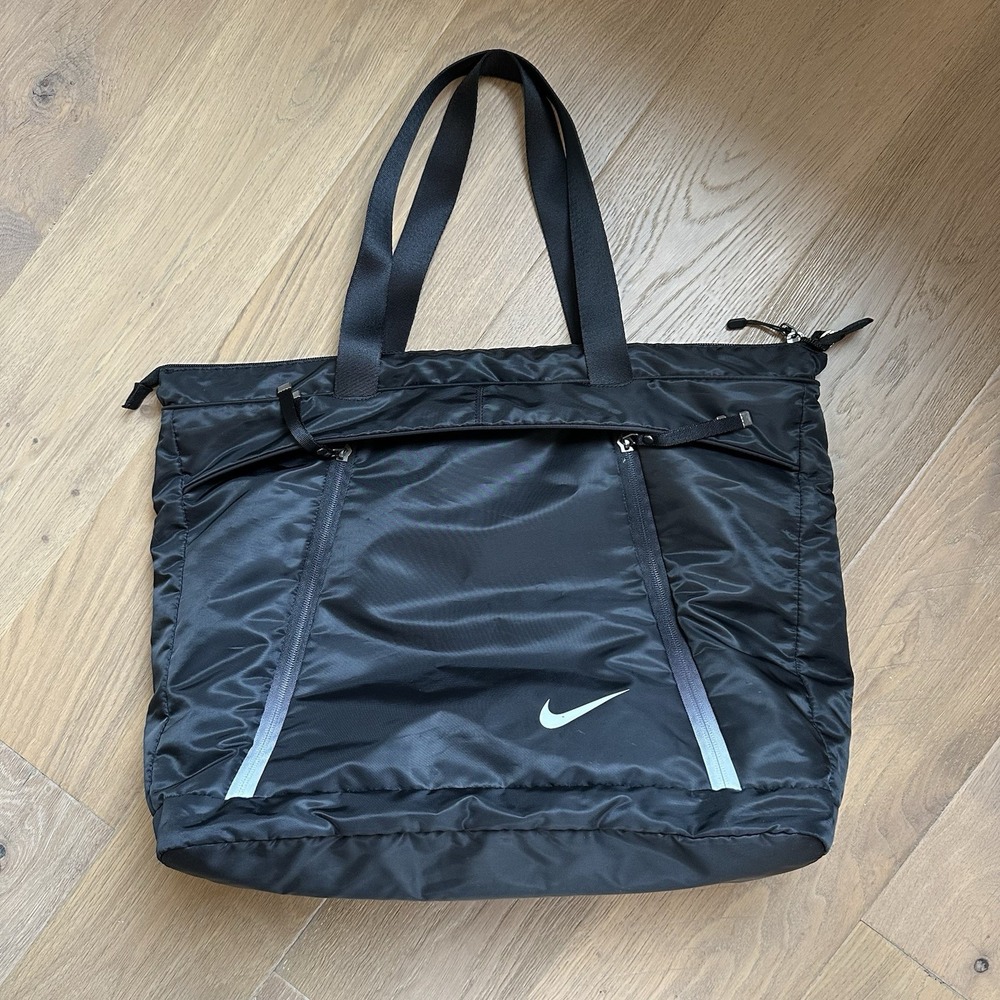 NIKE‎ Auralux Black Tote Bag Daily Gym Fitness Training